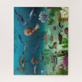 海魚パズル水中海洋生物 ジグソーパズル (縦)