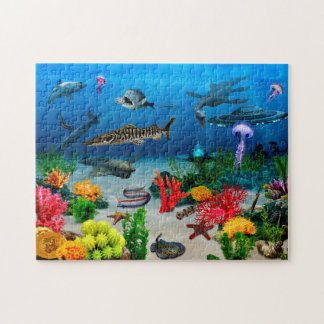 海魚パズル水中海洋生物 ジグソーパズル
