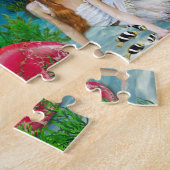 海魚写真マーメイドアリエル水中シーライフ ジグソーパズル (側面)