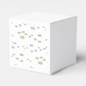 海魚航海のの赤ちゃんシャワーの下で フェイバーボックス (裏面サイド)