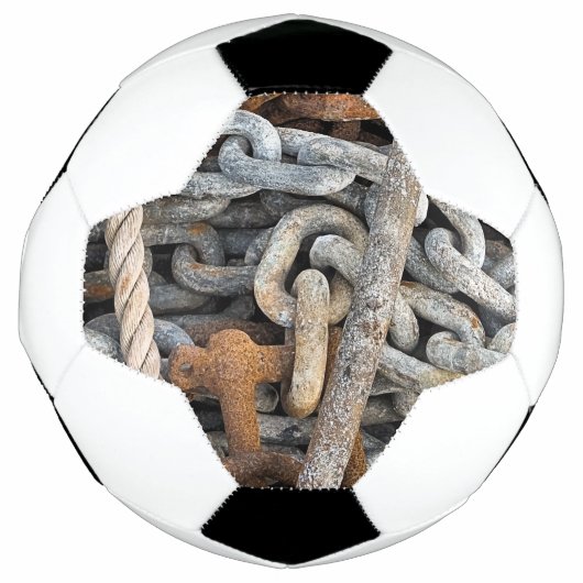 海魚釣り鎖 サッカーボール (正面)