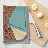 海魚 キッチンタオル (四つ折り)