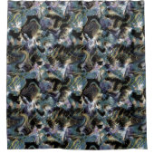 海魚 シャワーカーテン (正面)