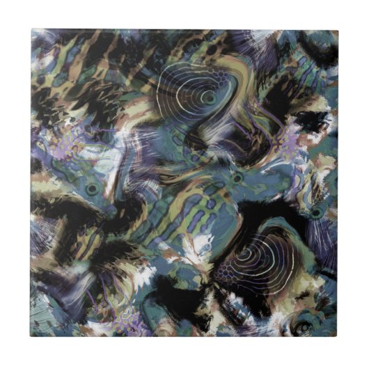 海魚 タイル (正面)