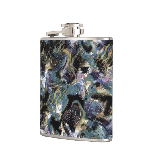 海魚 フラスク (左)