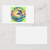 海鮮やかドルフィンズビジネスカード 名刺 (正面/裏面)