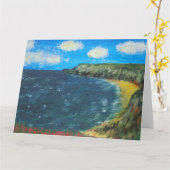 海鮮やか岬 カード (黄色い花)