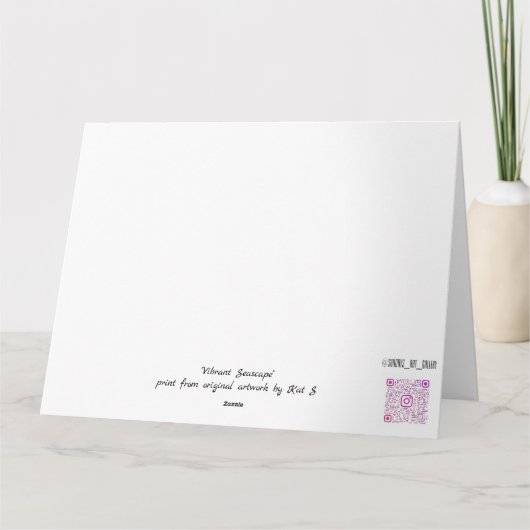 海鮮やか岬 カード (裏面)