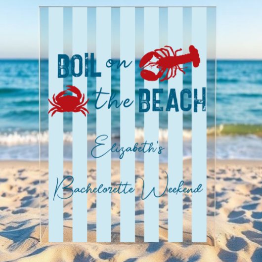 海鮮パーティー アクリルサイン