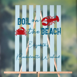 海鮮パーティー アクリルサイン