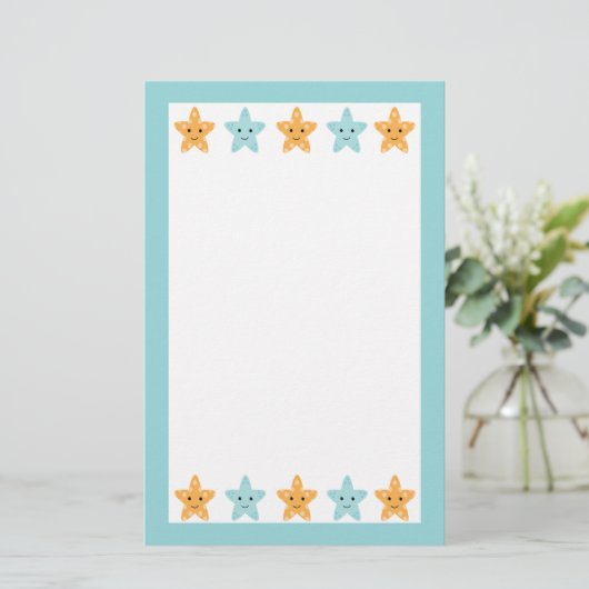 海鮮魚の文房具紙で可愛いおもしろい 便箋 (スタンド正面)