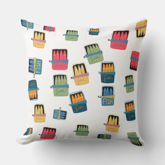 海鮮魚枕 クッション (正面)