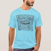 海鯨類捕鯨船 Tシャツ (正面)