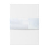 海鳥と青の花ビーチ結婚式 招待状ベリーバンド (裏面例)