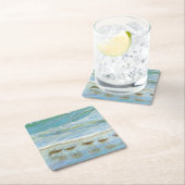 『海鳥の日』 スクエアペーパーコースター (インサイチュ)