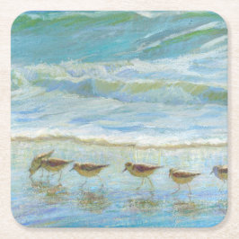 『海鳥の日』 スクエアペーパーコースター