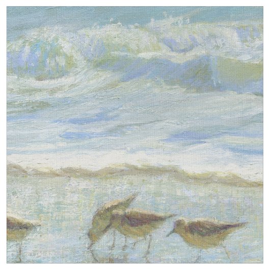 『海鳥の日』 ファブリック (クローズアップ)