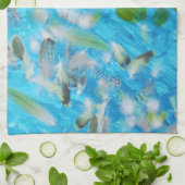 海鳥キッチンタオル キッチンタオル (折り畳み)