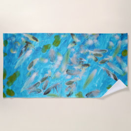 海鳥ビーチタオル ビーチタオル