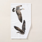 海鳥 バスタオルセット (ハンドタオル)