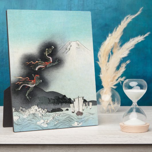 海龍富士北斎浮世絵 フォトプラーク (側面)