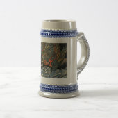 海龍,国芳,海龍,国芳,浮世絵 ビールジョッキ (正面右)