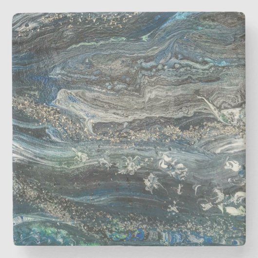 海20抽象芸術の夢 ストーンコースター (正面)