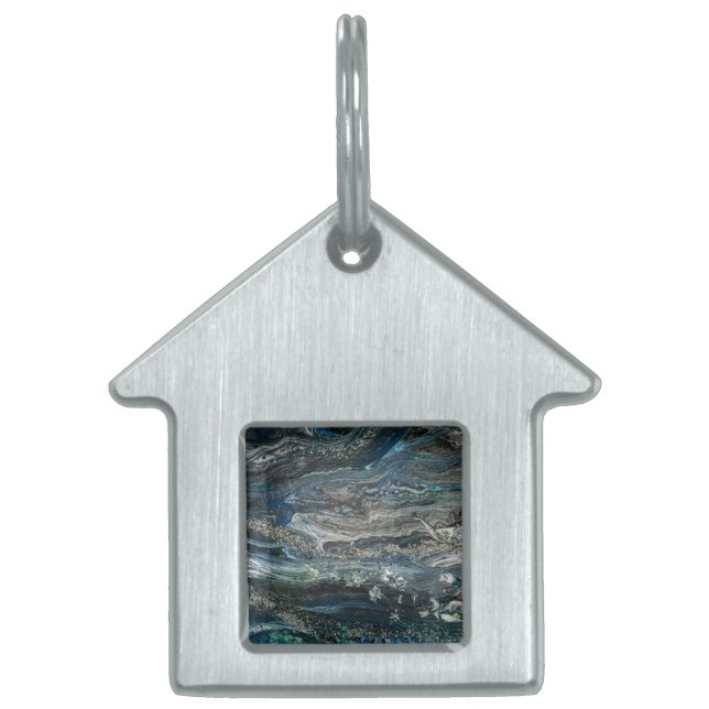 海20抽象芸術の夢 ペットネームタグ (正面)