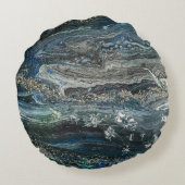 海20抽象芸術の夢 ラウンドクッション (裏面)