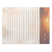 海40ページのメモ帳JW ノートパッド (正面)