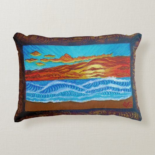 海 アクセントクッション (正面)