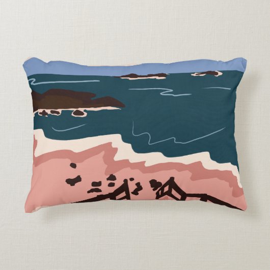 海 アクセントクッション (正面)
