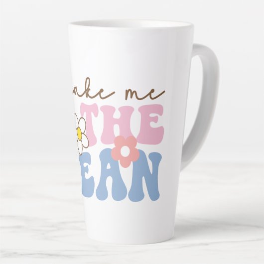 海 カフェラテマグ (右アングル)