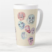 海 カフェラテマグ (右アングル)