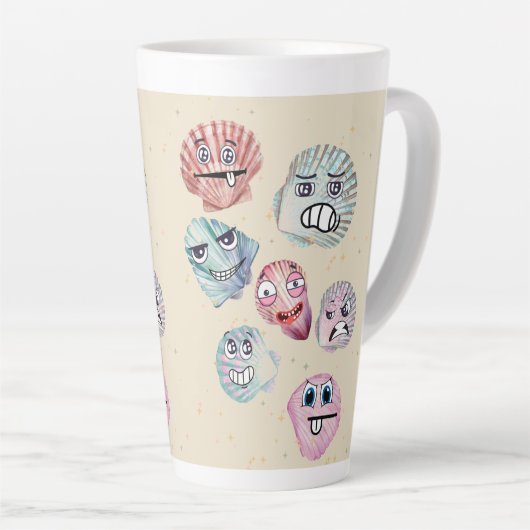 海 カフェラテマグ (右アングル)