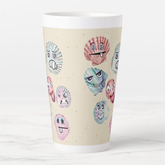 海 カフェラテマグ (正面)