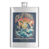 海・カリフォルニア・サンセット フラスク (正面)