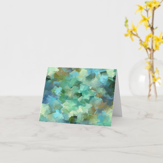 海…... カード (黄色い花)