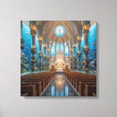 海 キャンバスプリント (正面)