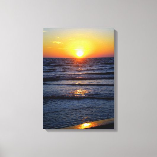 海 キャンバスプリント (正面)