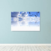 海 キャンバスプリント (インサイチュ (ウッドフロア))