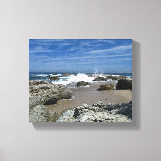 海 キャンバスプリント (正面)