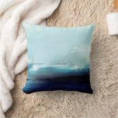 「海」、クール抽象芸術航海の・海 クッション (ブランケット)