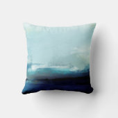 「海」、クール抽象芸術航海の・海 クッション (裏面)