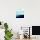 「海」、クール抽象芸術航海の・海 ポスター (ホームオフィス)