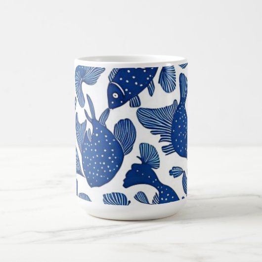 海 コーヒーマグカップ (中央)