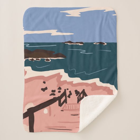 海 シェルパブランケット (正面)