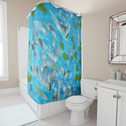 海 シャワーカーテン (インサイチュ)