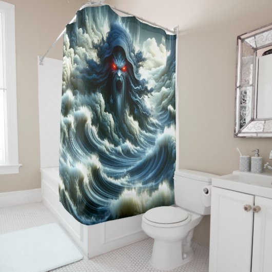 海 シャワーカーテン (インサイチュ)