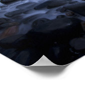 海・ショアライン・ポスターに沿った小石 ポスター (角)